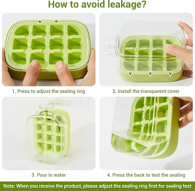 2-in-1 Ice Cube Tray with Bottle – Kitchen Tools Gadgets
