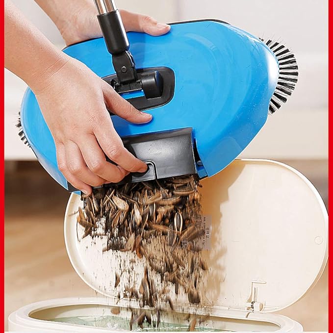 Magic 360° Floor Sweeper – Manual Rotating Cleaning Brush for Home & Office