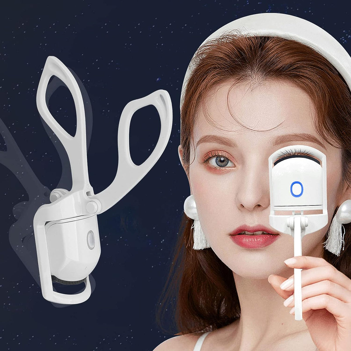 Electric Heated Eyelash Curler | Rechargeable & Long-Lasting Lash Lift