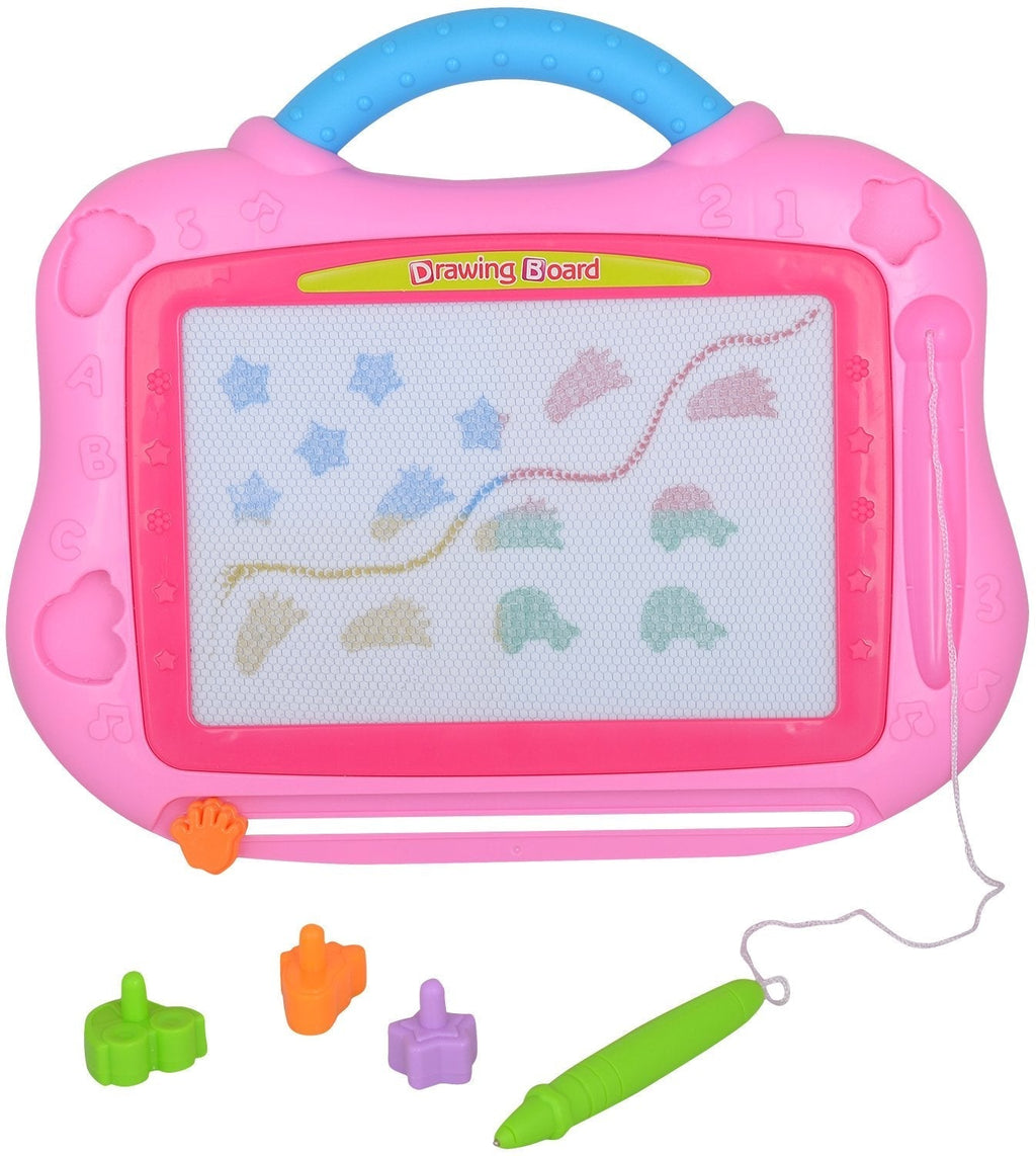 Mess-Free Kids Magic Drawing Board – Slide-Erase, Colorful, Portable!