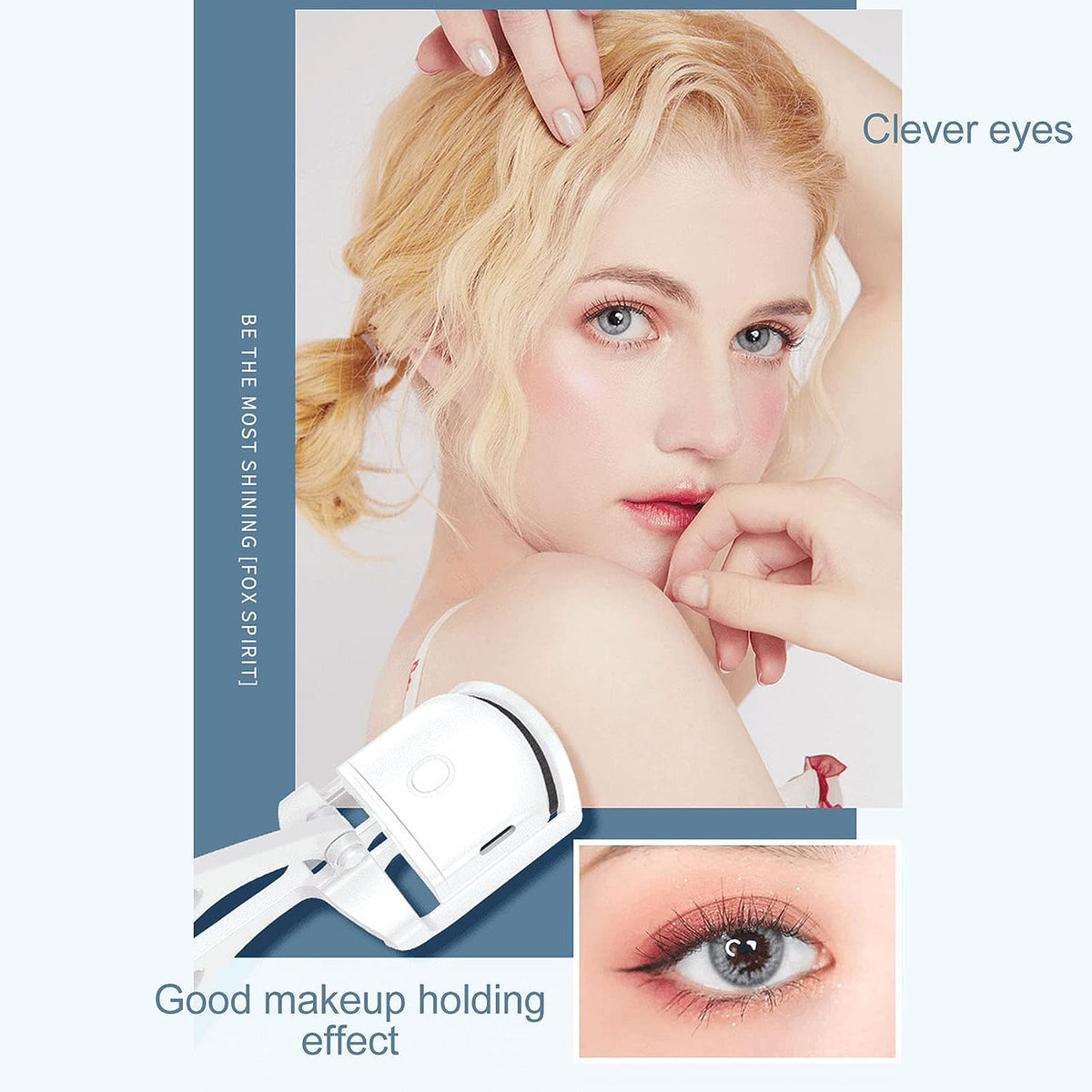 Electric Heated Eyelash Curler | Rechargeable & Long-Lasting Lash Lift