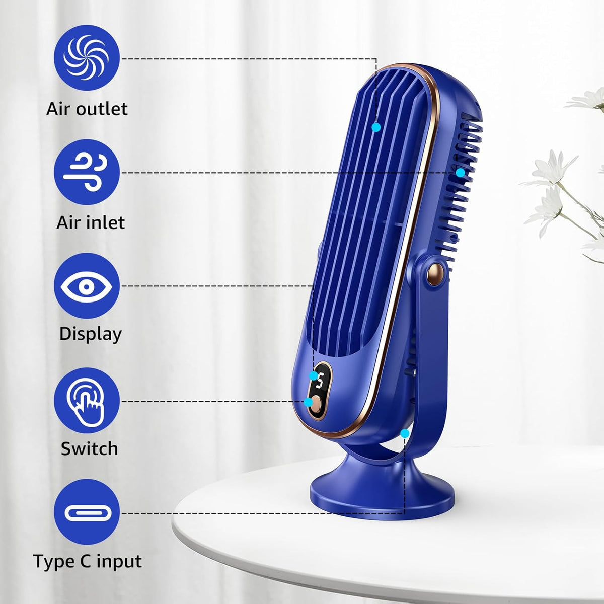 Portable Desktop Cooling Fan – Fans Cooling