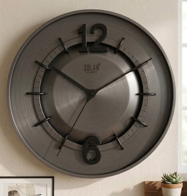 Dark Wood Contemporary Clock – Clocks Wall Decor