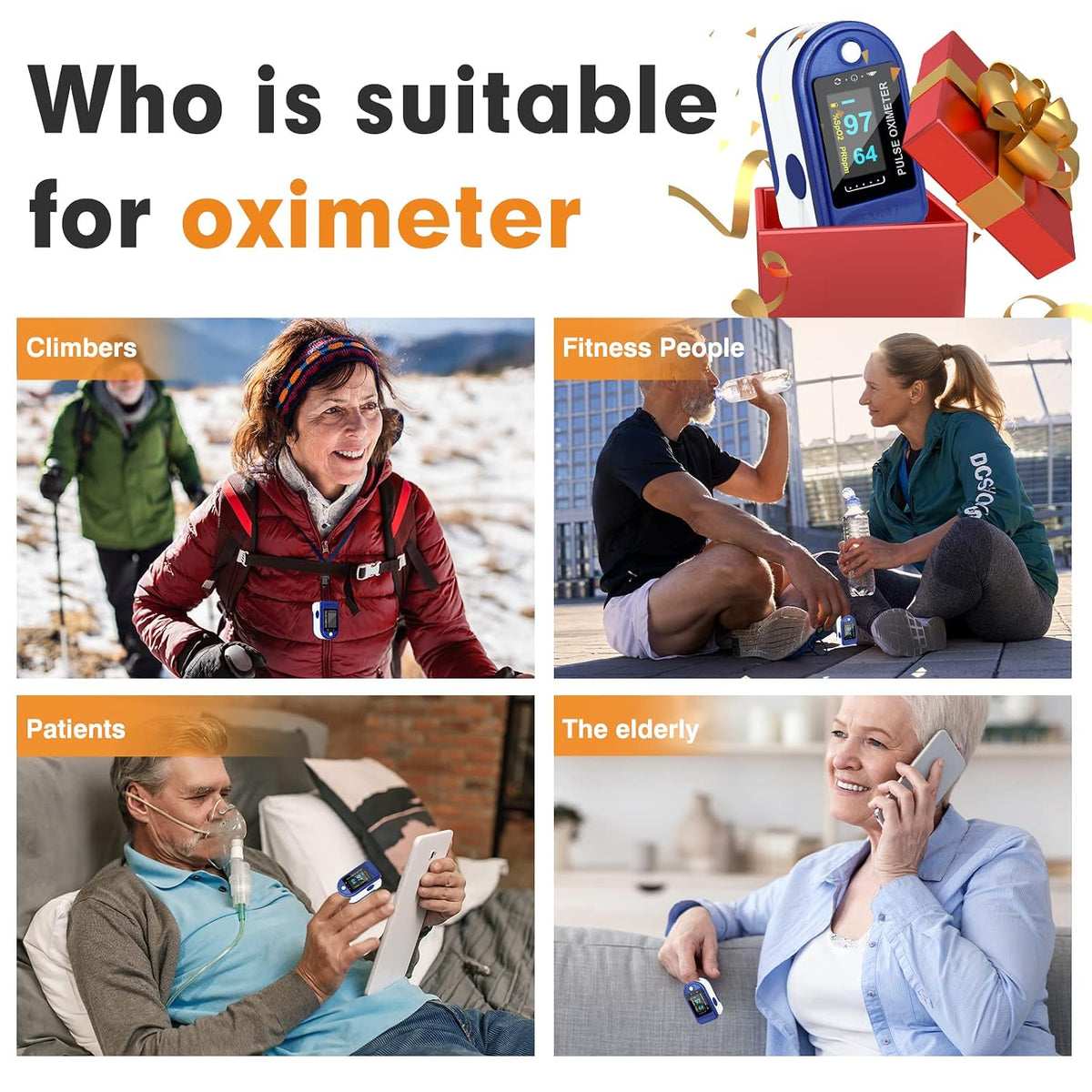 New Fingertip Pulse Oximeter – Health & Fitness