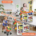 Supermarket Play Set for Kids (60 pcs) – Shop, Scan & Play!
