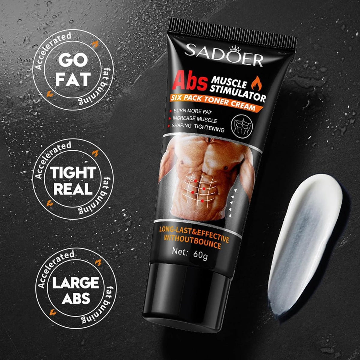 Sadoer Abs Toning Cream – Skincare Face Care