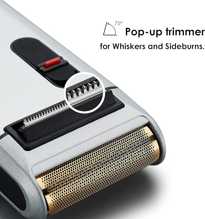 Retro Electric Shaver for Men | Rechargeable Foil Shaver & Trimmer