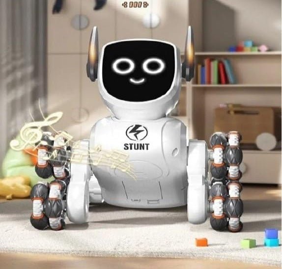 8-Wheel Multi-Functional RC Robot Dog – Pet Supplies