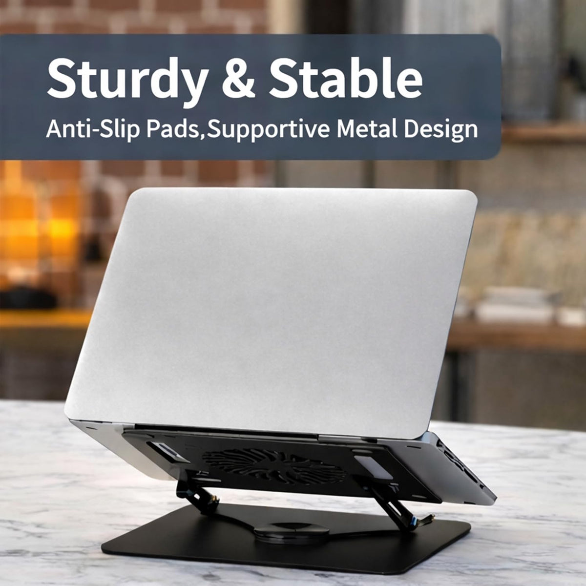 Adjustable Rotating Laptop Stand – Ergonomic Accessories