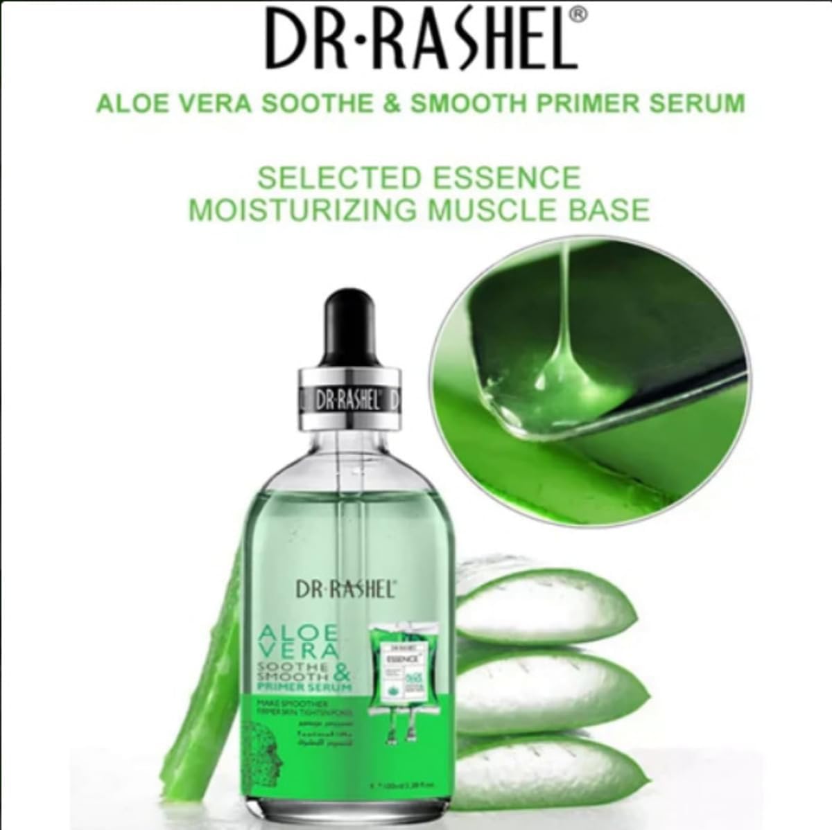 DR. RASHEL Aloe Vera Soothe Smooth & Primer Serum