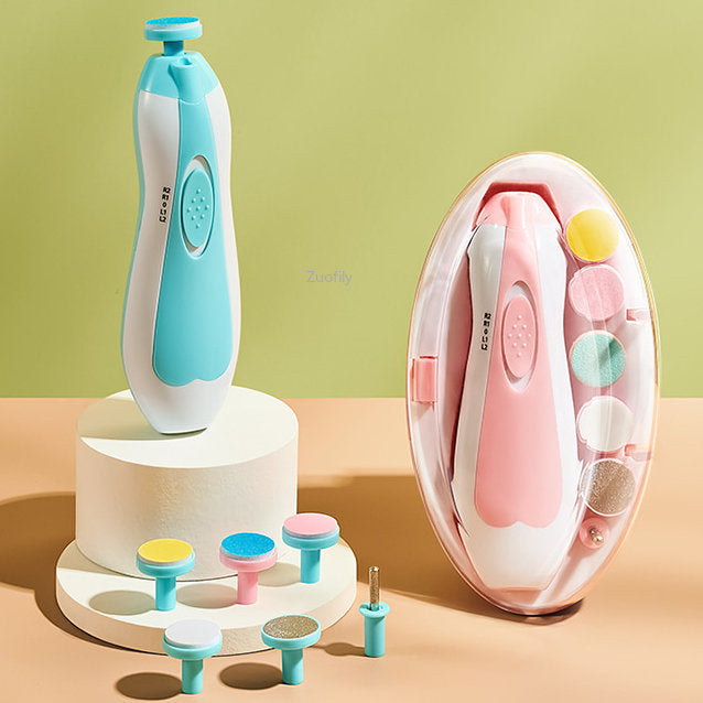 Baby Electric Nail Trimmer Set | Safe & Gentle Nail Care for Infants & Toddlers