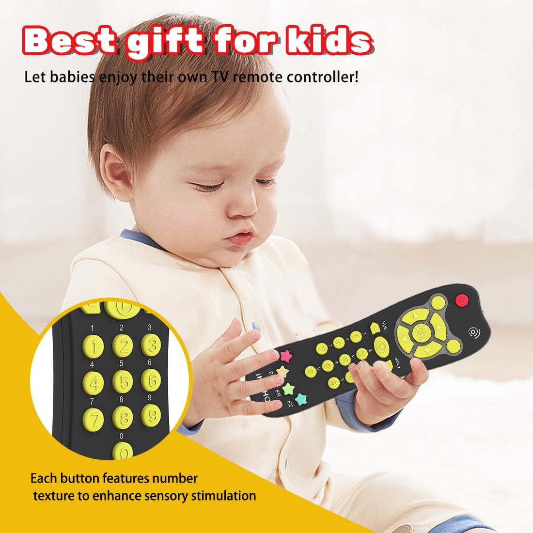 Baby Musical Remote Toy – Pretend Play Toys