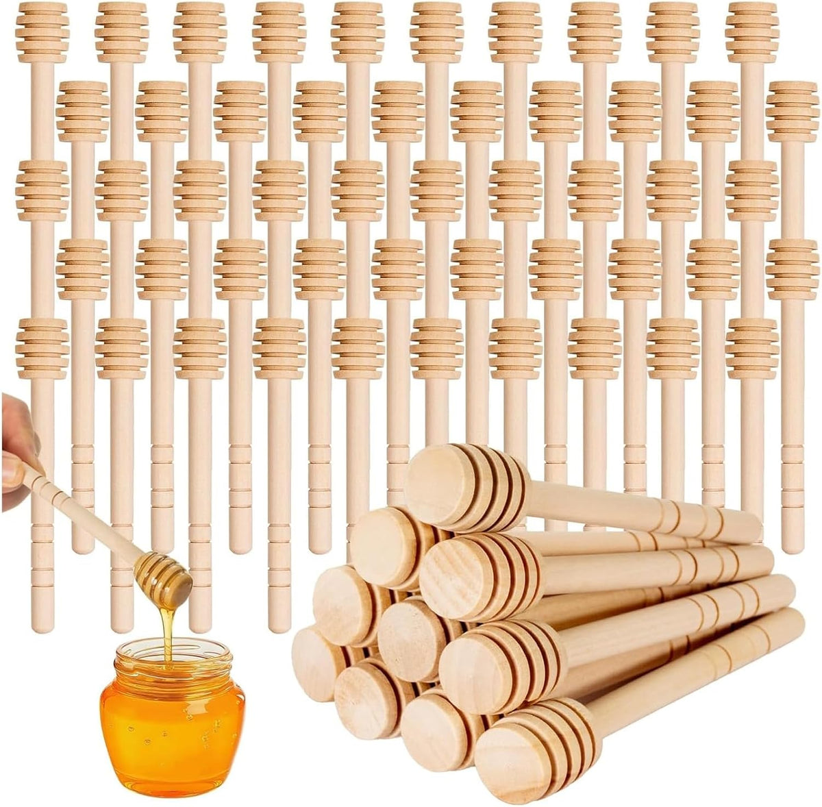 Bamboo Honey Spoon Set – Home & Kitchen