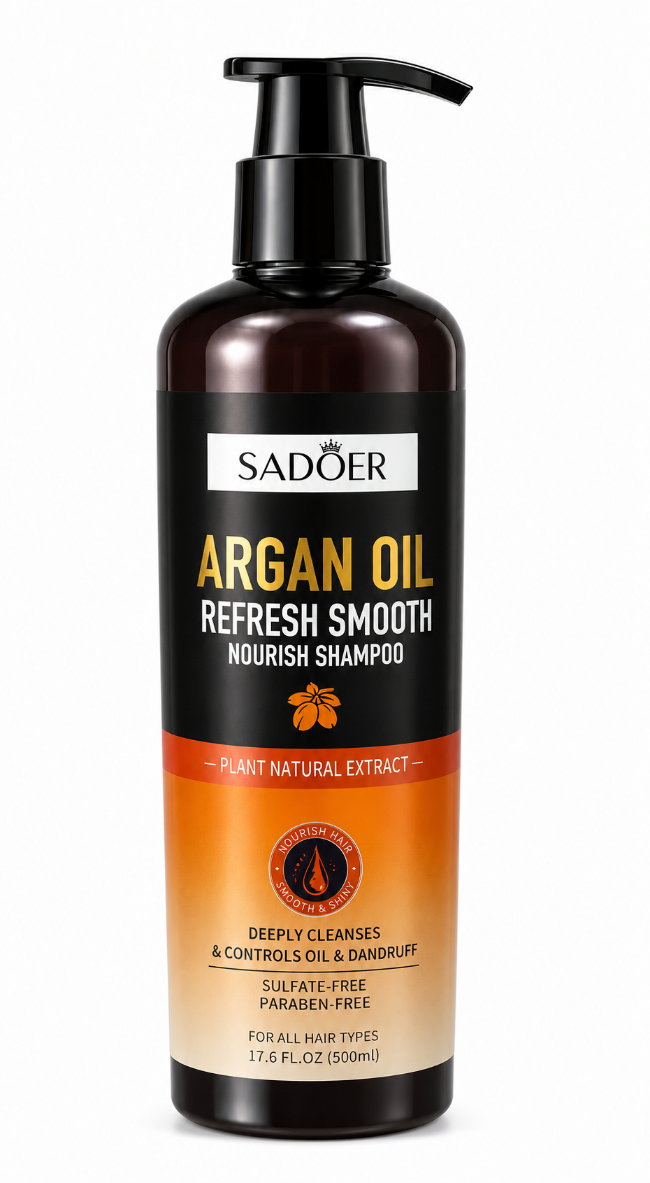 SADOER Argan Oil Refresh Smooth Shampoo – Hair Care Styling