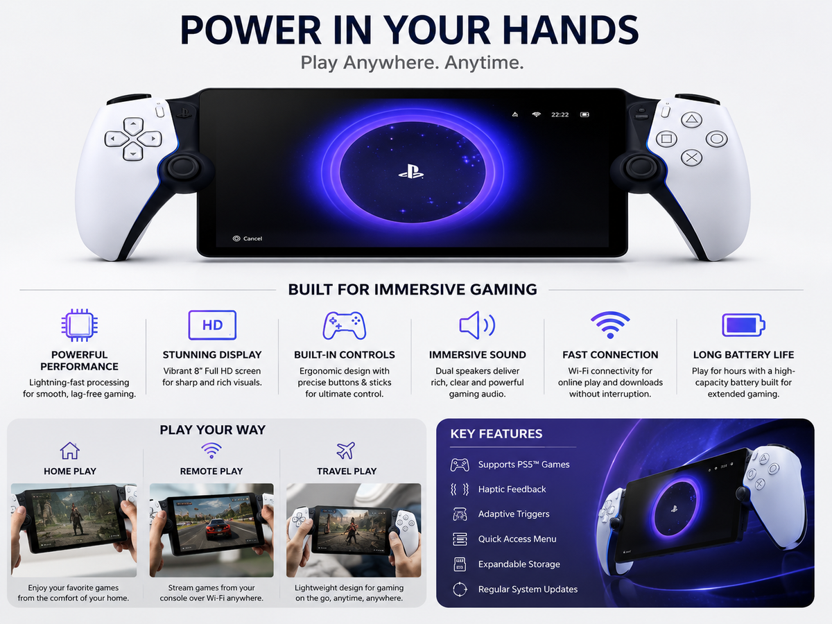 Portable Play Station Controller – Electronics & Gadgets