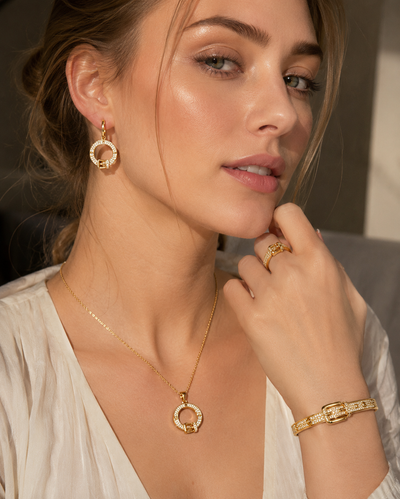 Luxury Gold Jewelry Set