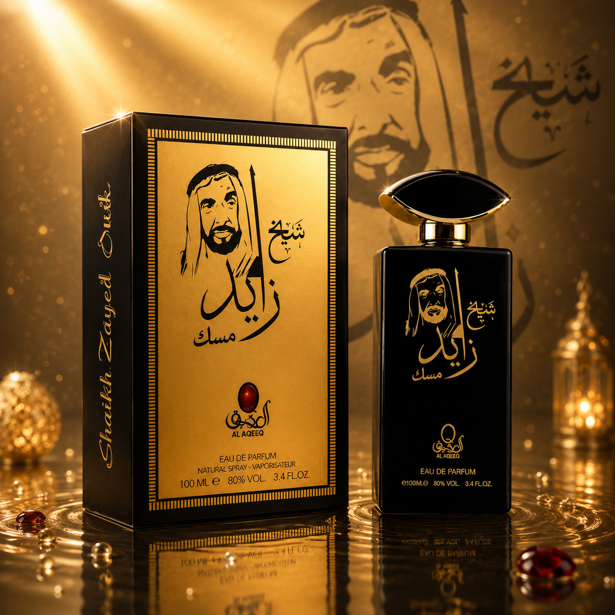 Shaikh Zayed Musk Perfume – Bakhoor Incense Perfume