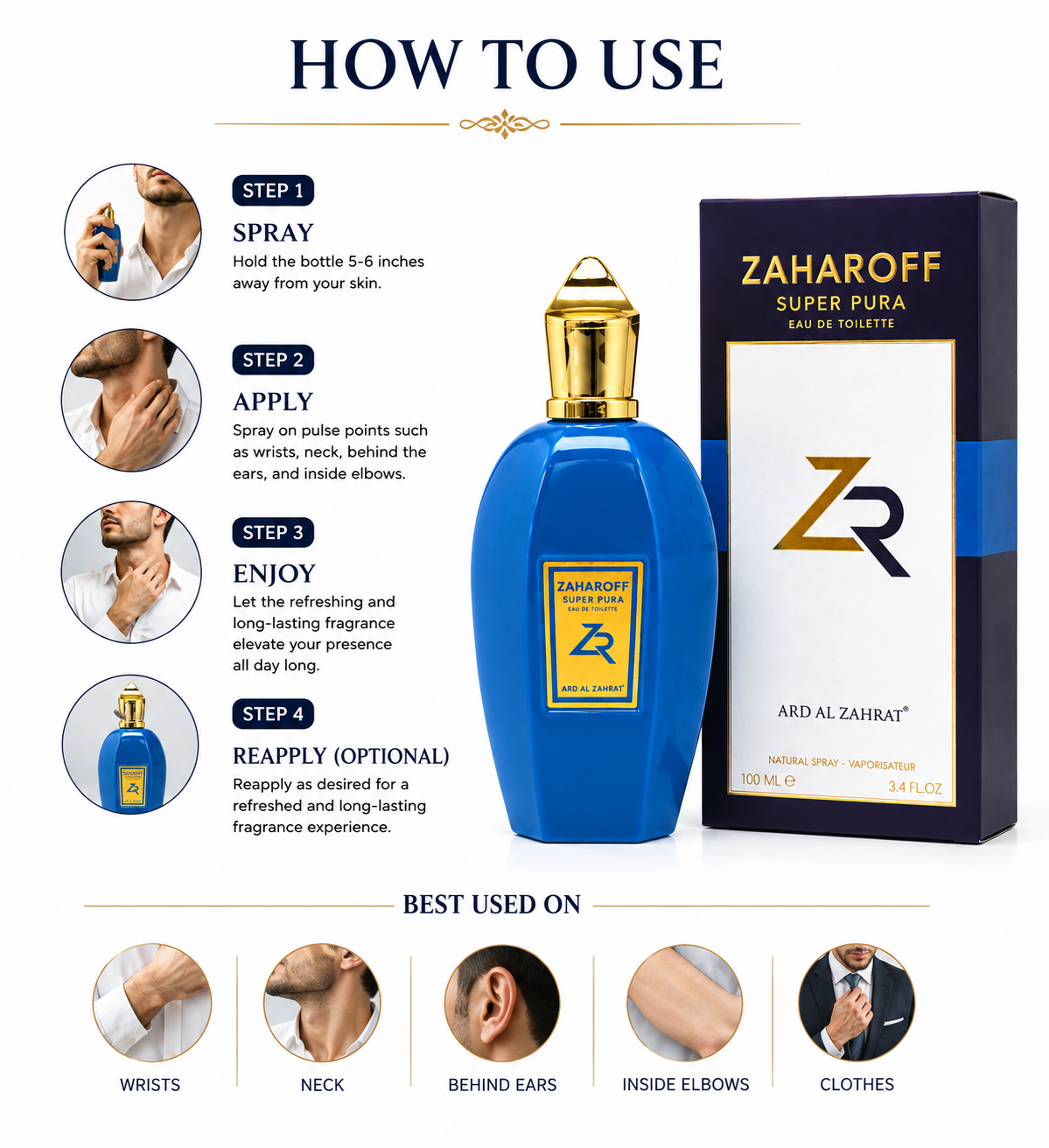 Zaharoff Super Pura EDT – Beauty & Personal Care