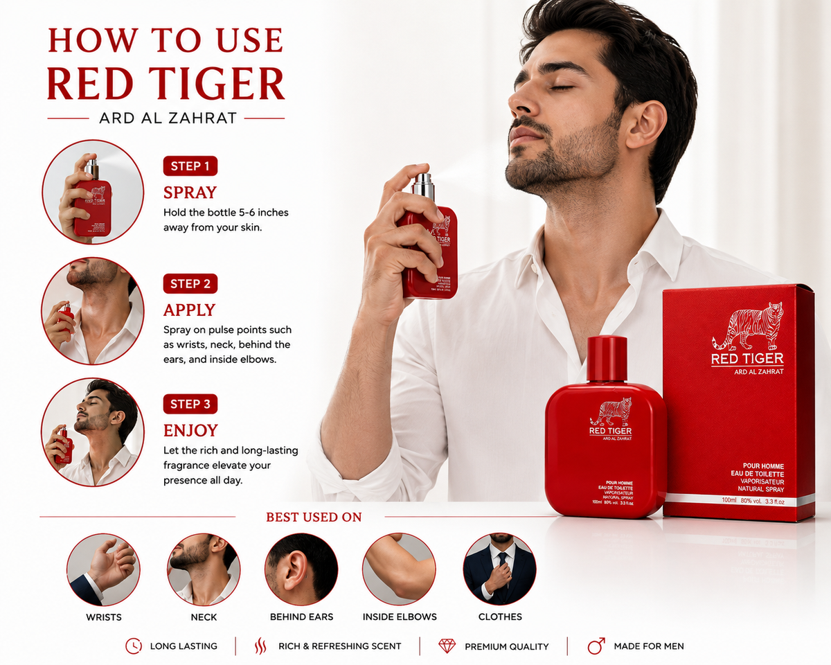 Red Tiger Pour Homme – Lifestyle Accessories