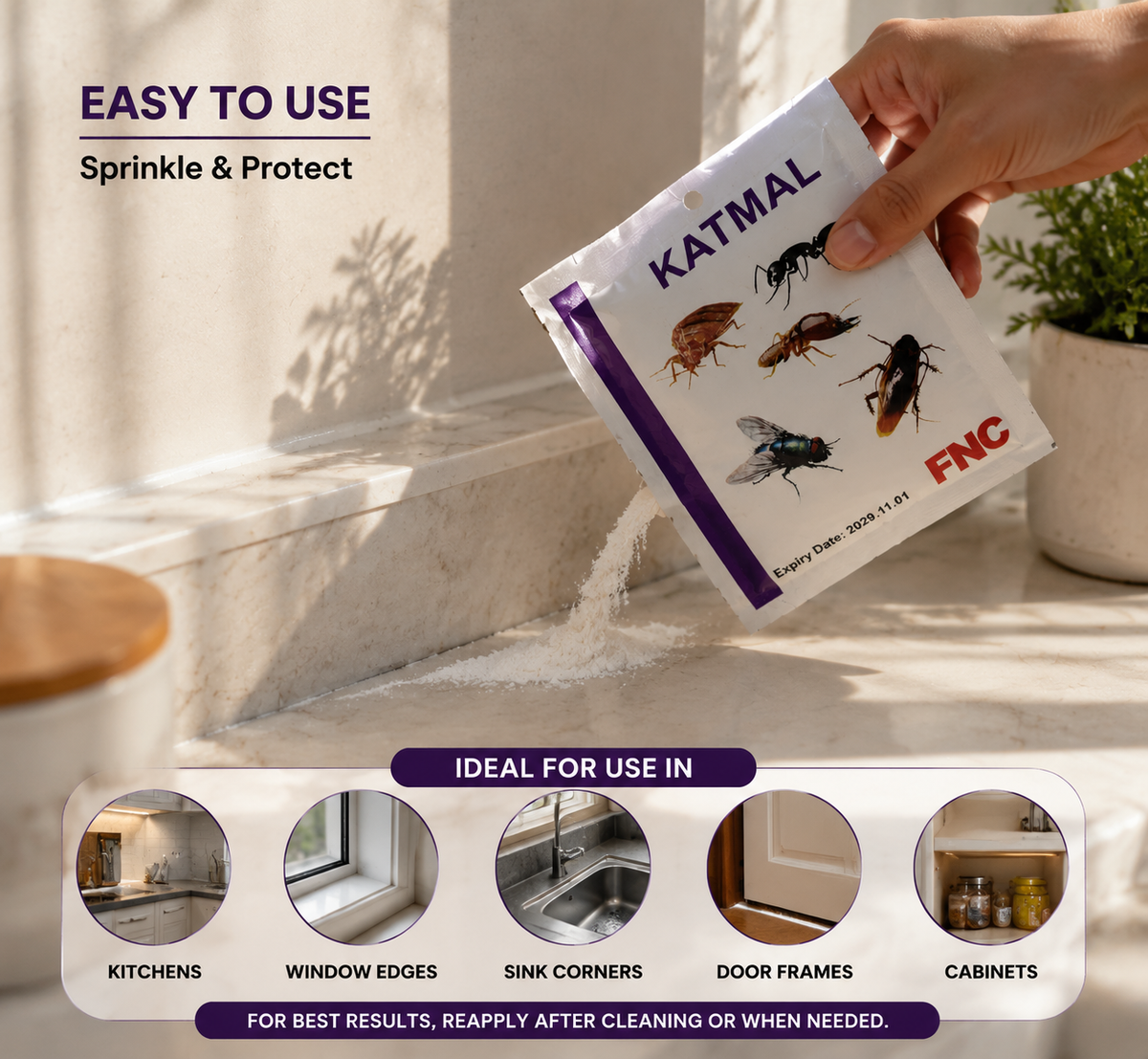 Katmal Pest Control Powder – Lifestyle Accessories