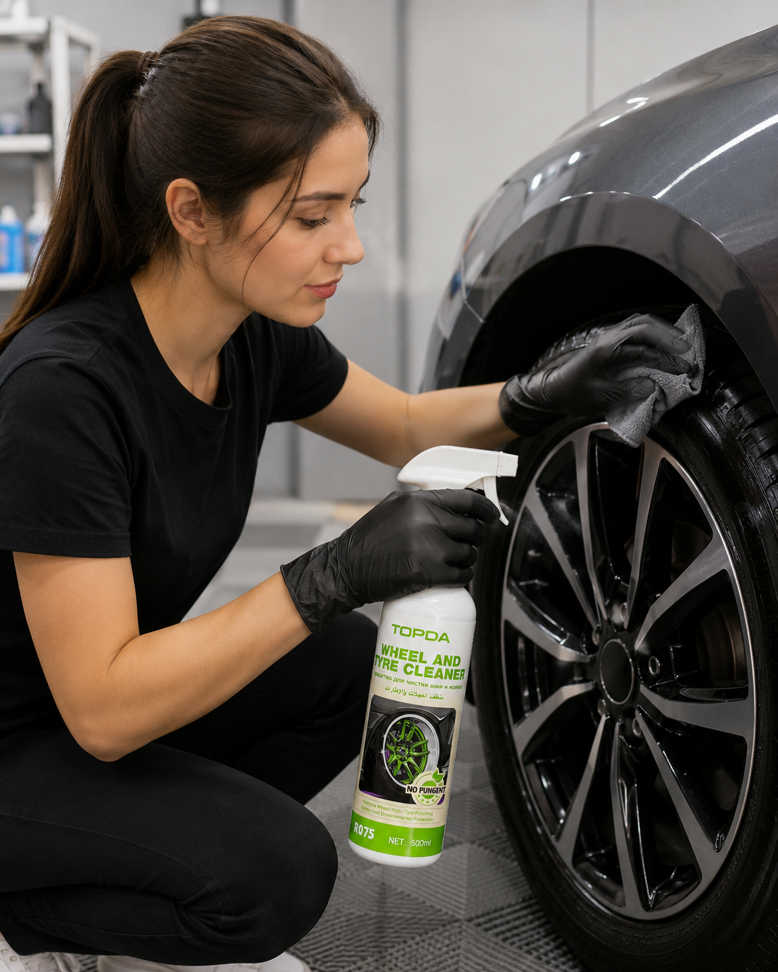 TOPDA Wheel Tyre Cleaner – Car Cleaning Detailing