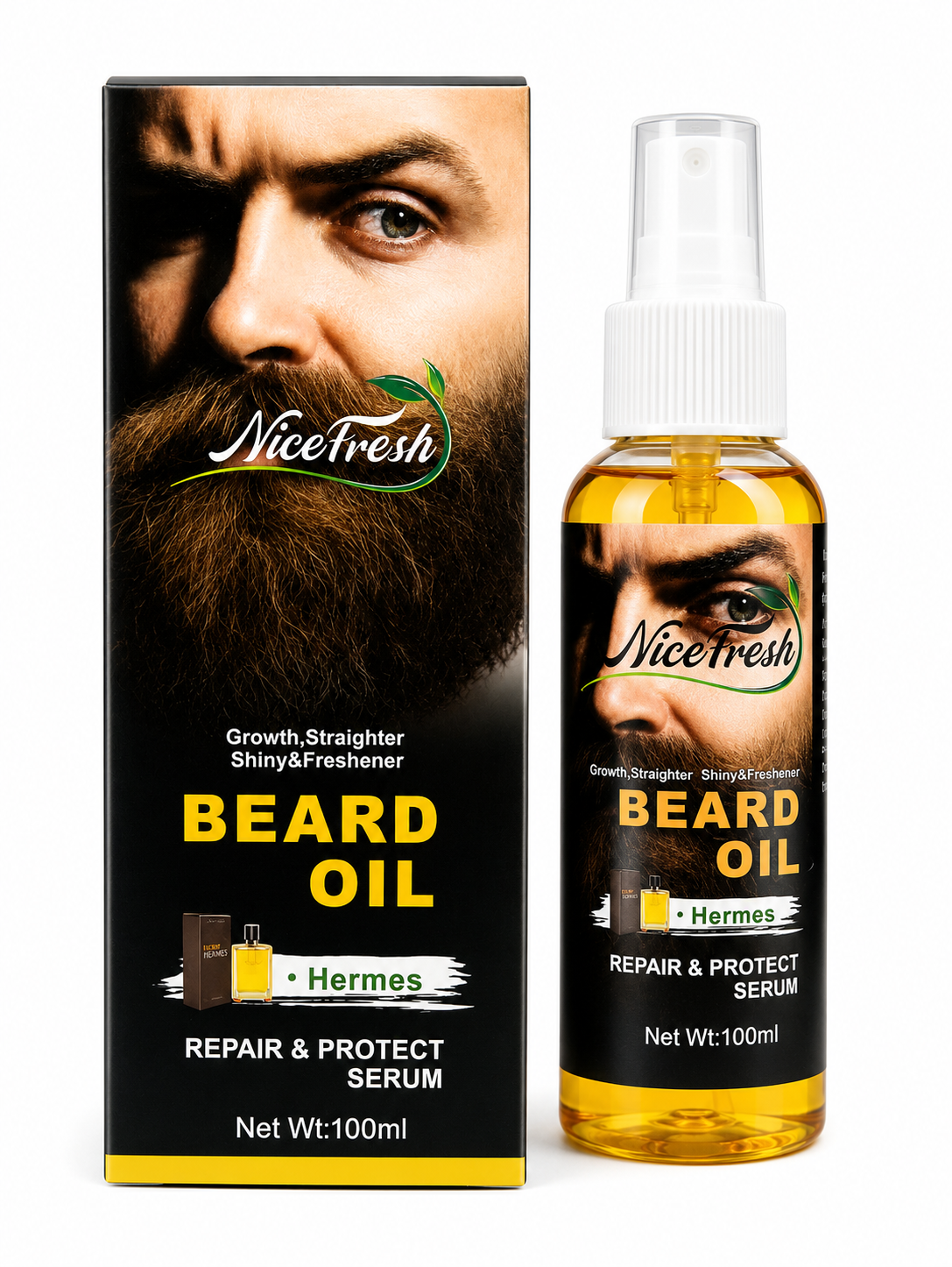 NiceFresh Beard Growth Oil – Lifestyle Accessories