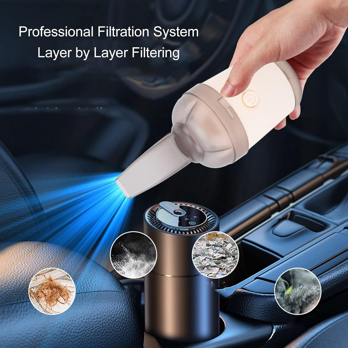 Cordless Mini Vacuum Cleaner – Electronics & Gadgets