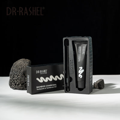 DR. RASHEL HEALTH CARE Bamboo Charcoal Toothpaste & Toothbrush