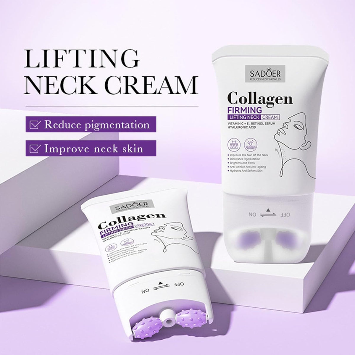 Sadoer Collagen Neck Cream – Skincare Face Care