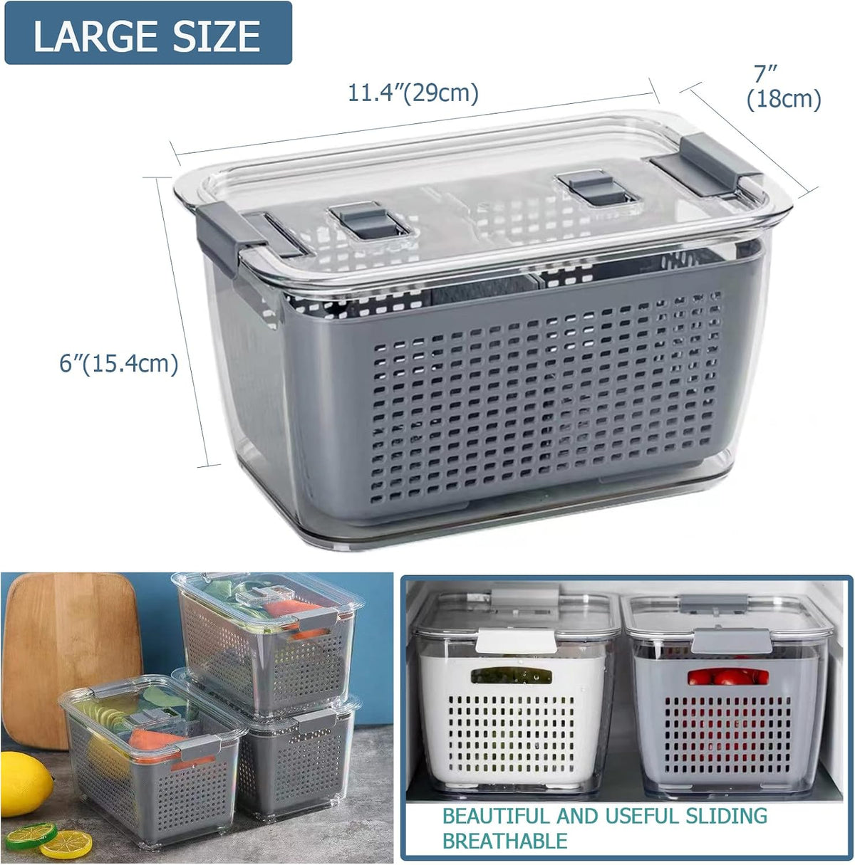 Refrigerator Drain Basket – Lifestyle Accessories