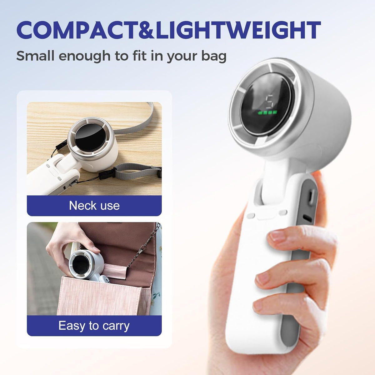 Handheld Portable Turbo Fan – Fans Cooling