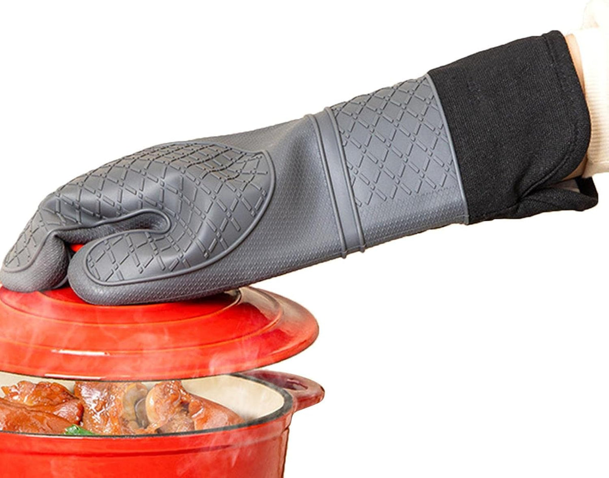 Delza Silicone Oven Mitt – Home & Kitchen