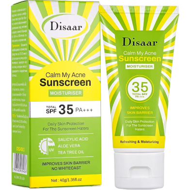 Disaar Acne Calm Sunscreen – Skincare Face Care