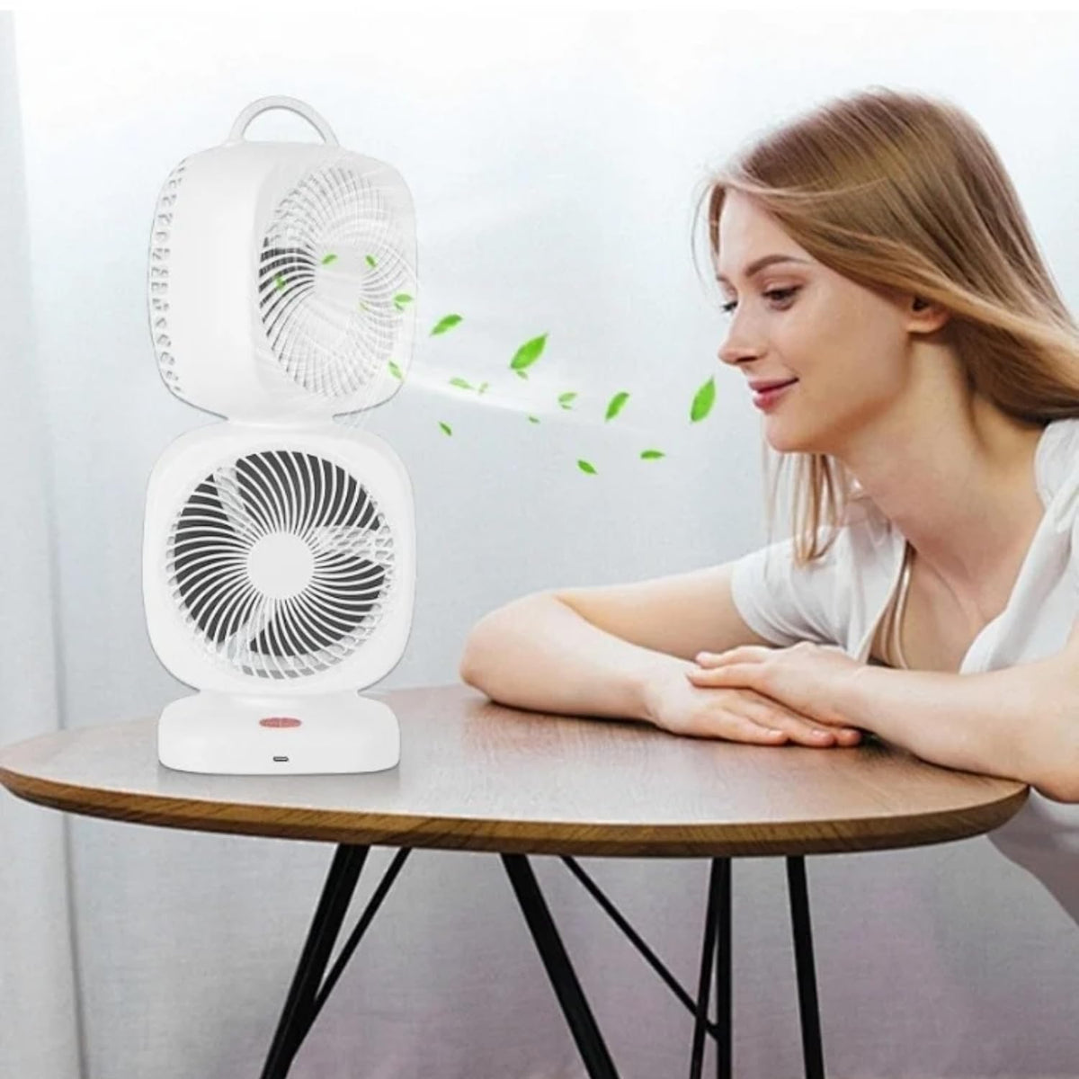 Dual Head Desk Fan – Fans Cooling