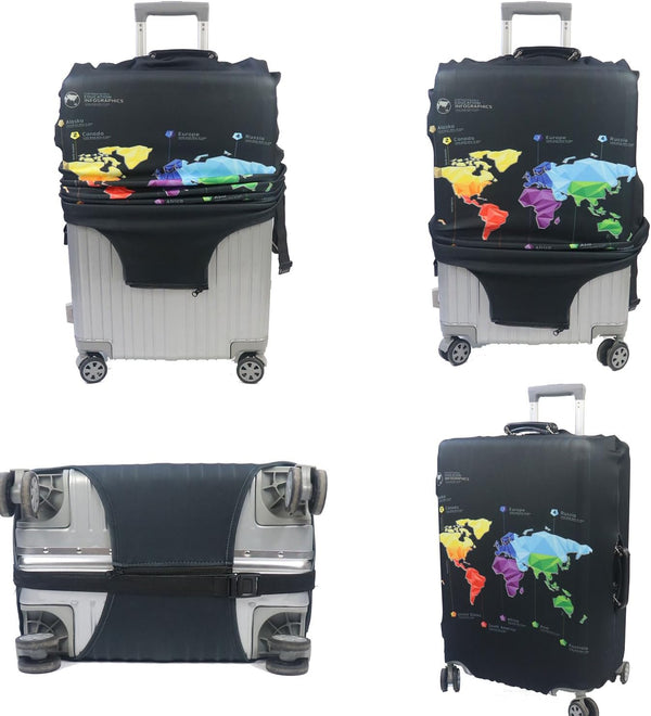 Elastic Luggage Cover – Travel Organization