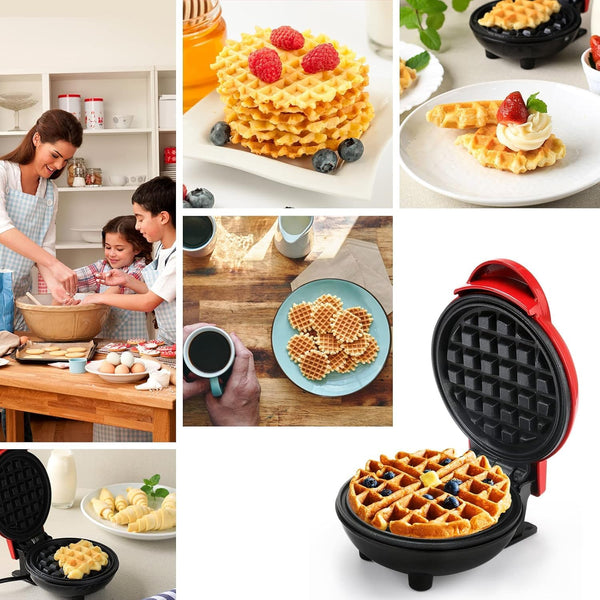 Electric Mini Waffle Maker – Home & Kitchen
