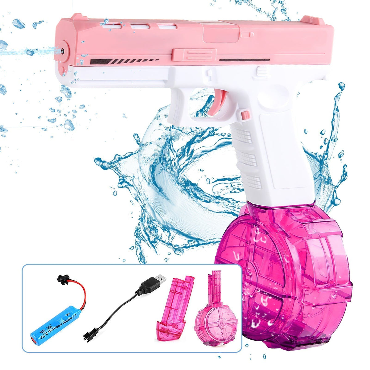 Glock Electric Water Gun | Rechargeable Automatic Water Blaster for Kids & Adults in UAE