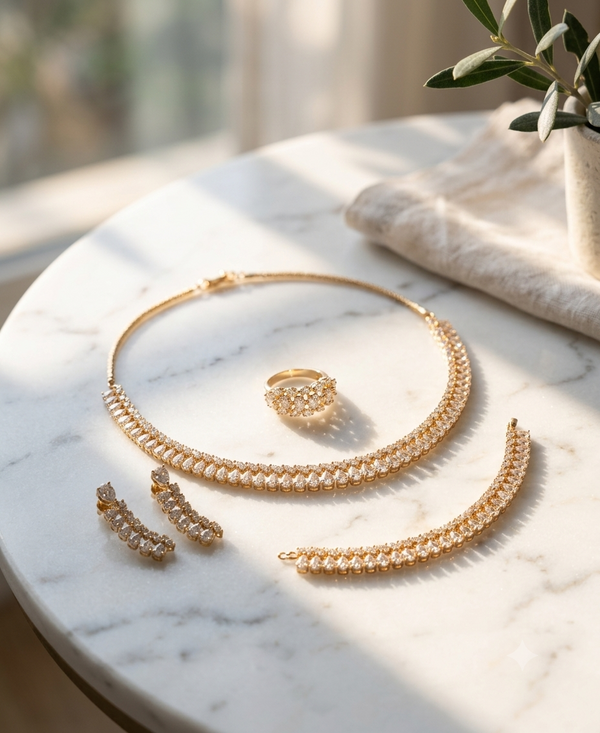 Luxury 4-Piece Jewelry Set – Jewelry Watches
