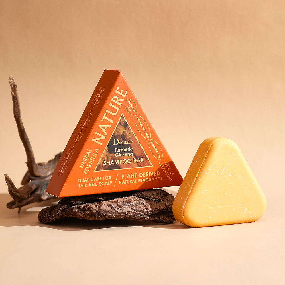 Turmeric Ginseng Shampoo Bar – Hair Care Styling