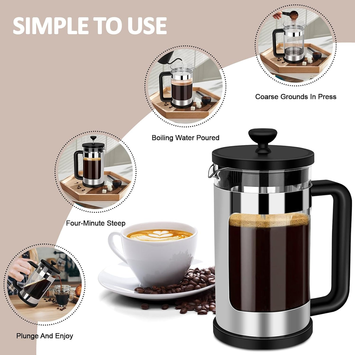 Hetai Glass Coffee Plunger – Tea Coffee Drinkware