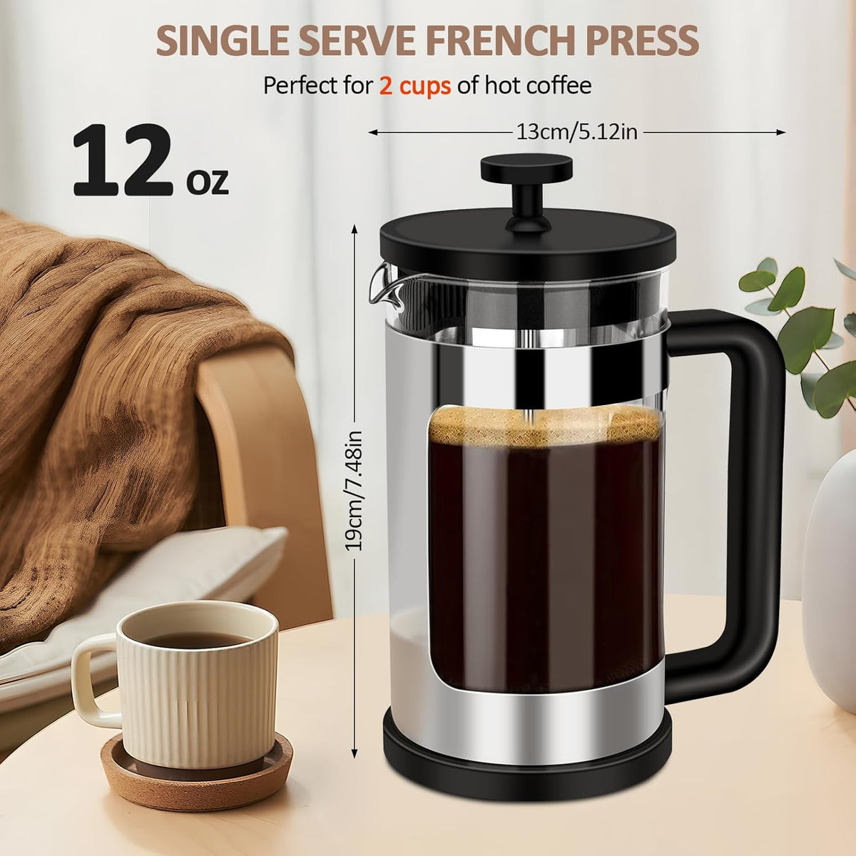 Hetai Glass Coffee Plunger – Tea Coffee Drinkware