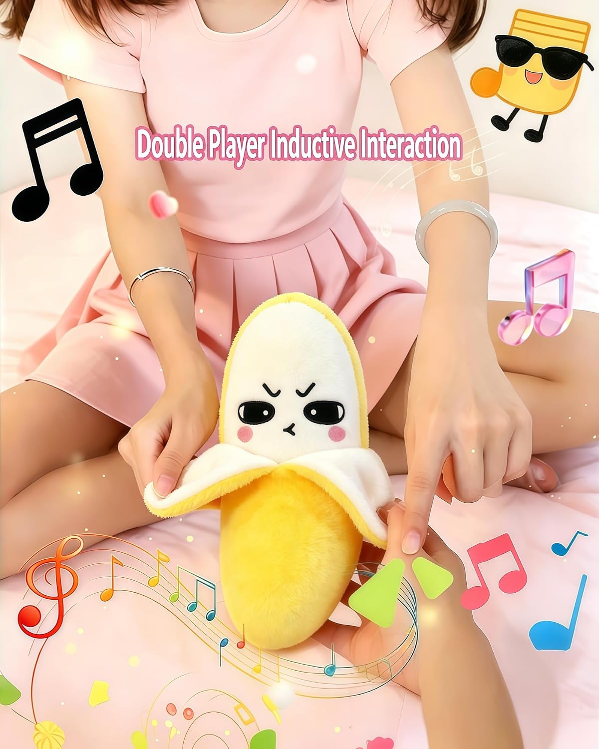 Interactive Banana Rhythm Toy – Pretend Play Toys