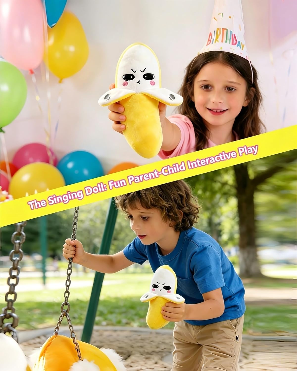 Interactive Banana Rhythm Toy – Pretend Play Toys