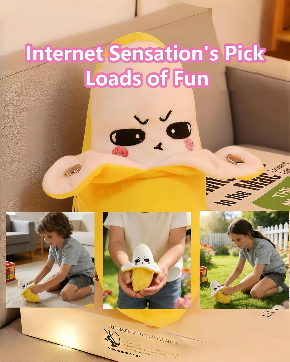 Interactive Banana Rhythm Toy – Pretend Play Toys
