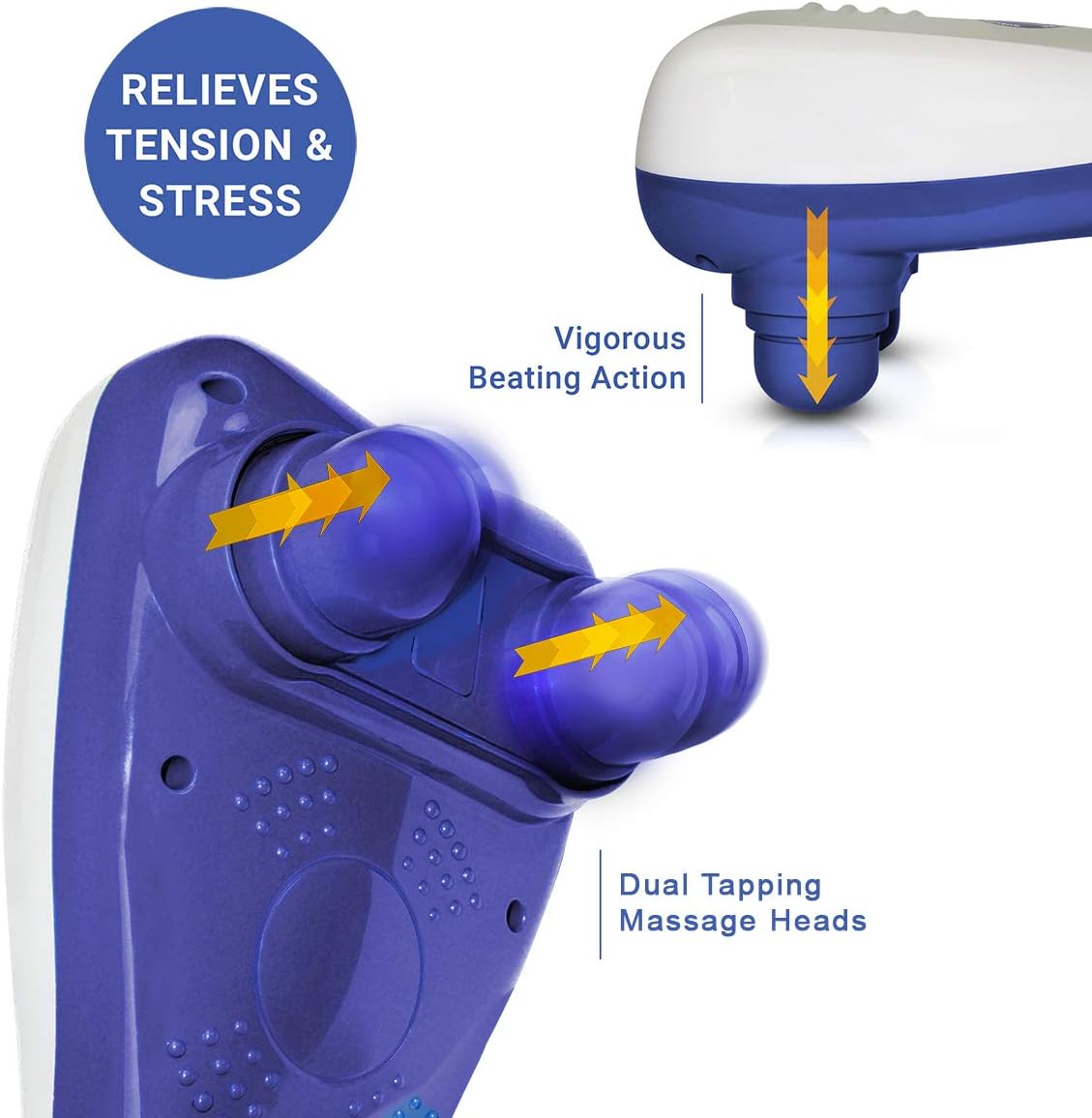 MILINDA Dual Head Massager – Massage Recovery
