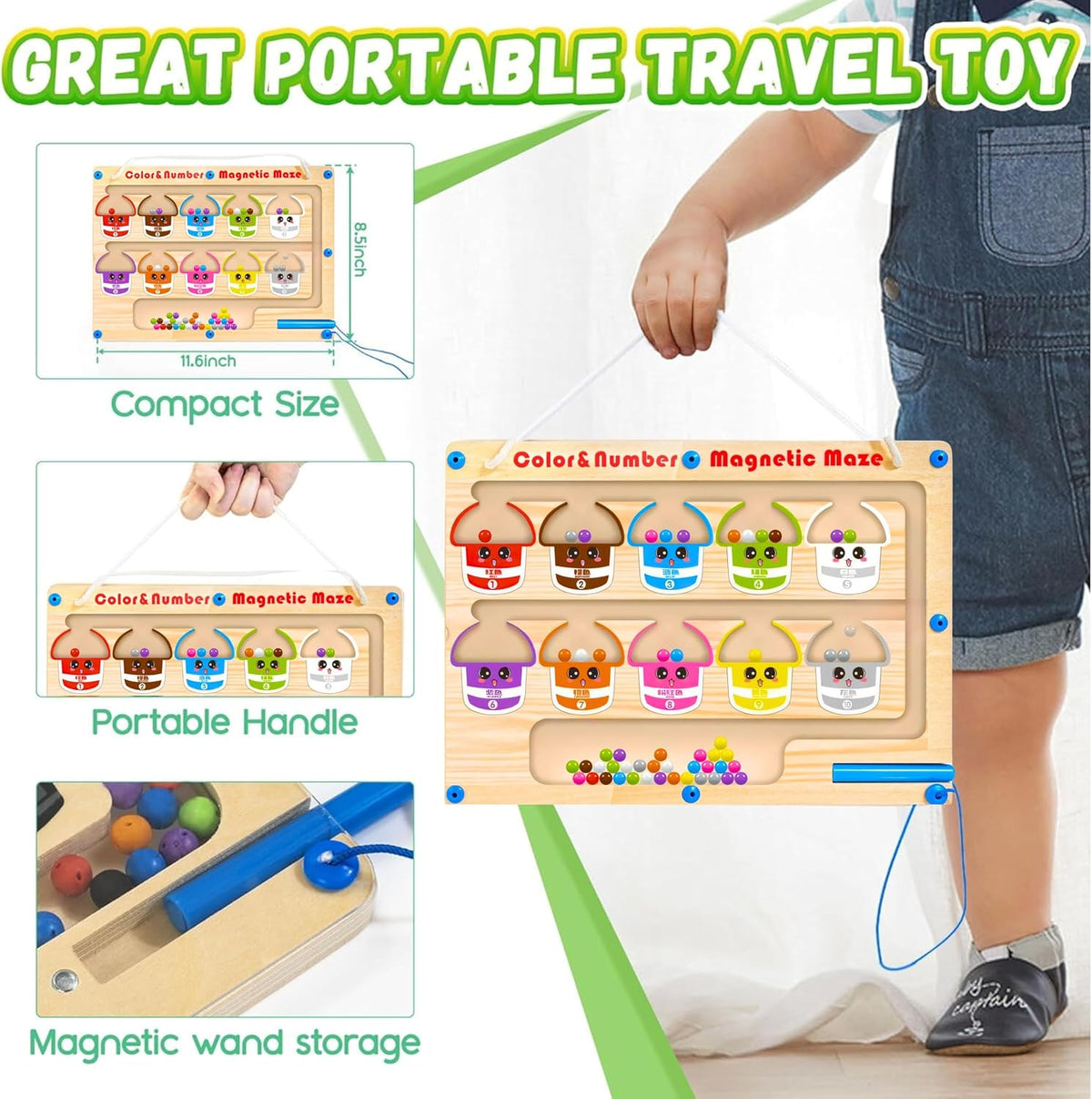 Magnetic Bead Counting Maze – Lifestyle Accessories