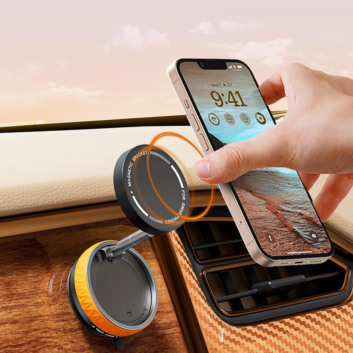 Magnetic Suction Phone Holder – Phone Accessories