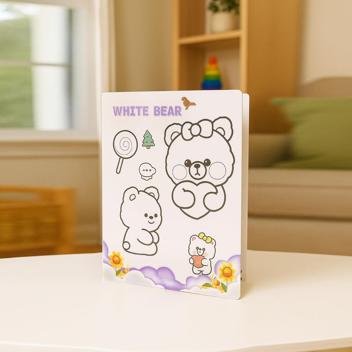 Mini Coloring Card Set – Kids & Baby
