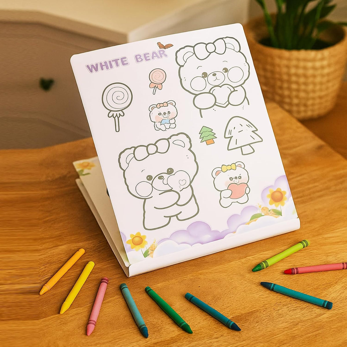 Mini Coloring Card Set – Kids & Baby
