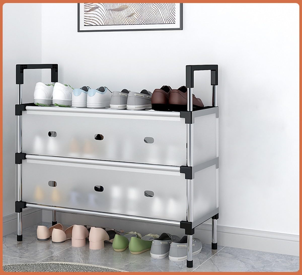 Multi-Tier Shoe Organizer – Kitchen Storage Organization